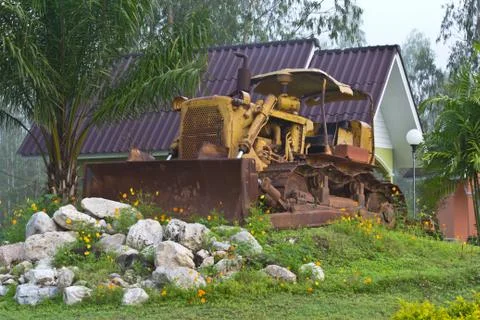 Old front end loader2 Stock Photos