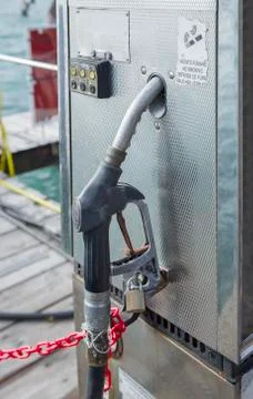 Old fuel pump Stock Photos