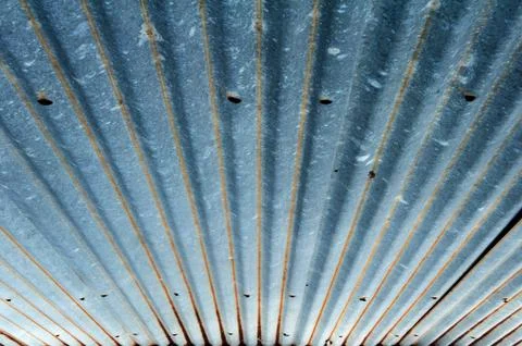 Old galvanized sheet Stock Photos