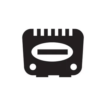 Old Game console Stock Illustration