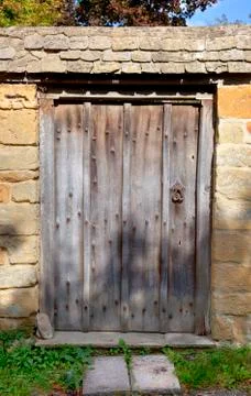 Old garden gate Stock Photos