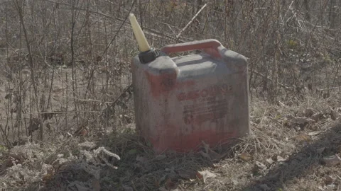 Old gas can Stock Footage 168214339
