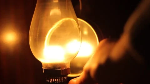 Old Gas Lamp Stock-Footage 46121046