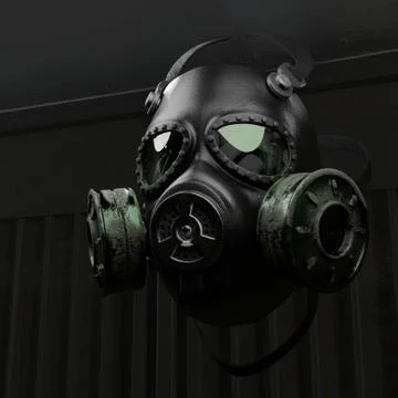 Old gas mask Stock Illustration