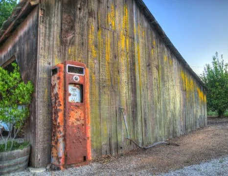 Old Gas Pump Stock Photos
