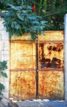 Old gate 写真素材