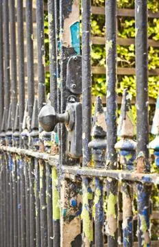 Old gate Stock Photos