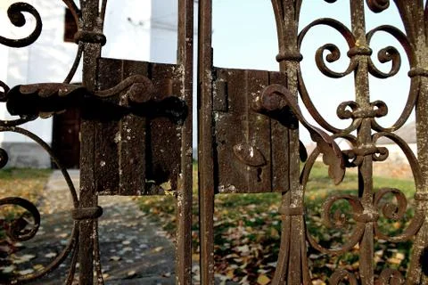 Old gate Stock Photos