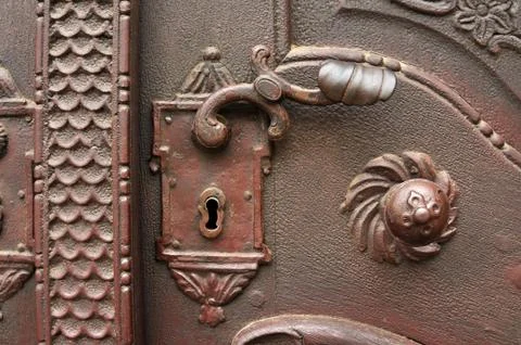 Old gate Stock Photos