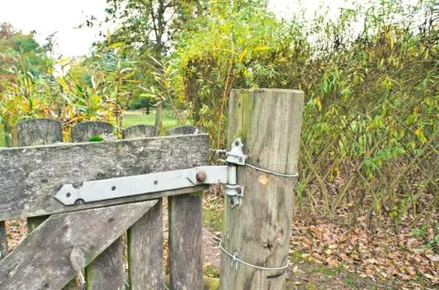 Old gate Stock Photos