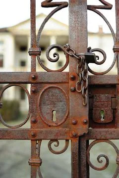 Old gate Stock Photos