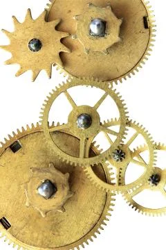 Old gears Stock Photos