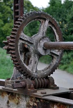 Old gears Stock Photos