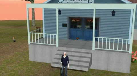 The Old General Store Video stock 21663387