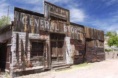 The Old General Store Foto stock