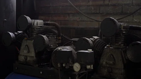  The old generator. Stock Footage 105228497