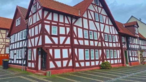 Old German Architecture Stock-Footage 270921509