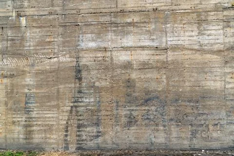 Old german bunker wall Stock Photos