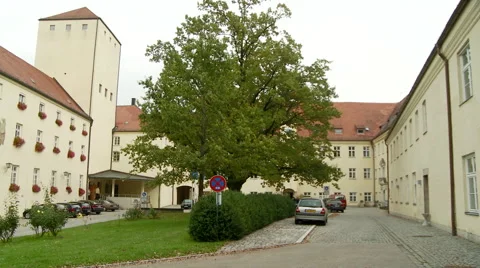 Old German Monestary Outside Munich Vídeos de archivo 43760185