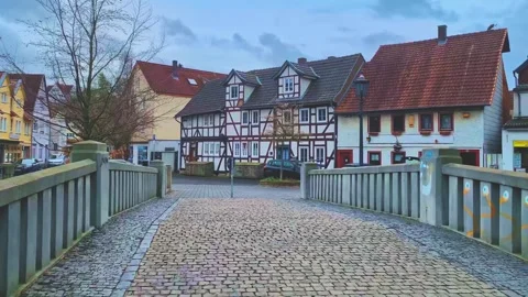 Old German Town Stock-Footage 271124738