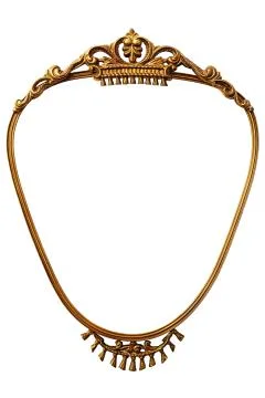 Old gilded frame Stock Photos