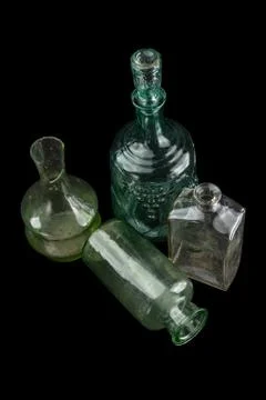 Old glassware Stock Photos