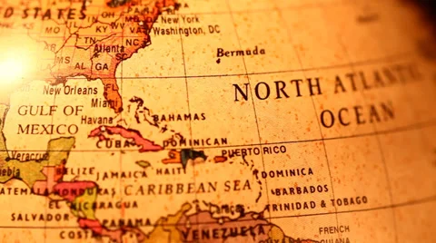 Old globe Stock Footage 28497836