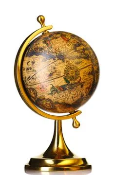 Old globe Stock Photos