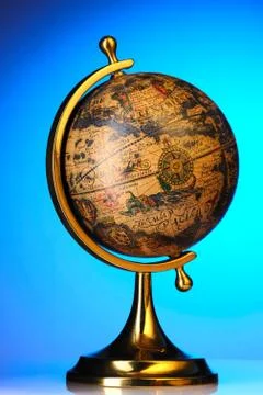 Old globe Stock Photos