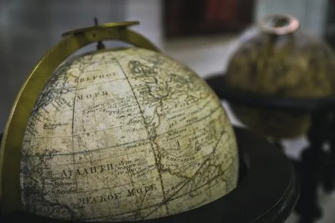 Old globe Stock Photos