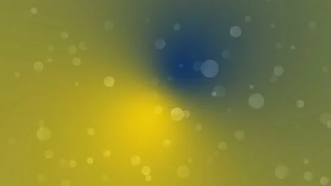 Old Glory Blue and Cyber Yellow bokeh gradient background loop motion. Moving Stock Footage 219528487