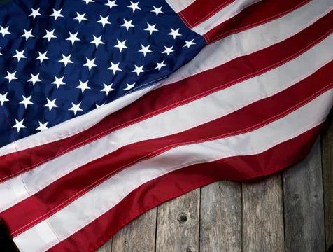 Old Glory Flag. Stock Photos