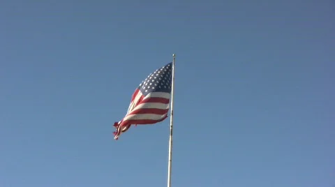 Old glory Stock Footage 576765