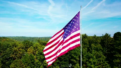 Old Glory Stock Footage 141601219