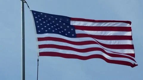 Old Glory Stock Footage 142476230