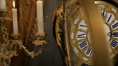  Old Gold Dial Stock Footage 87969480