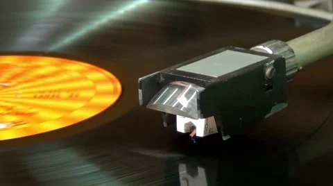 Old gramophone ,,EMT 930" Vídeo Stock 63498172