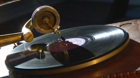 Old Gramophone 動画素材 399542