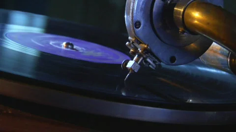 Old Gramophone Stock Footage 399546