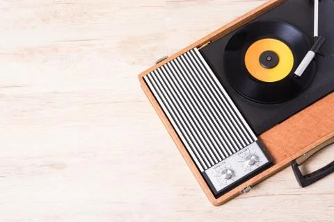 Old gramophone Stock Photos