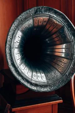 Old gramophone Stock Photos