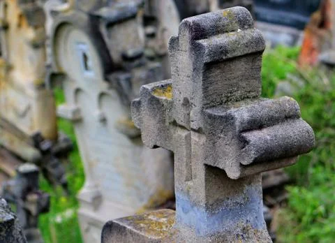 Old grave Stock Photos