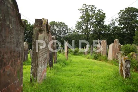 Old graves Stock Photos