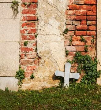 Old gravestone Stock Photos