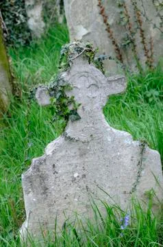 Old gravestone Stock Photos