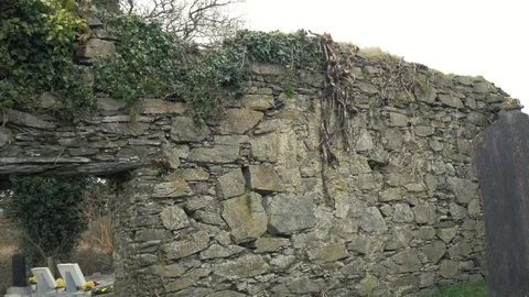 The old graveyard 스톡 동영상 124619687