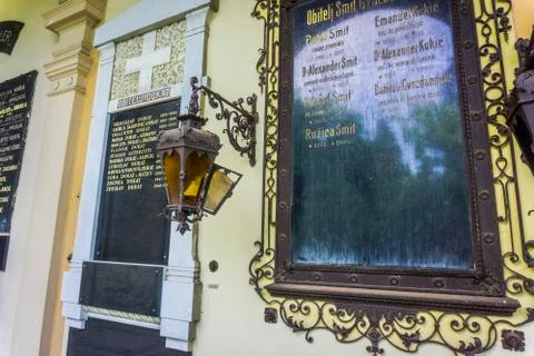 THe old graveyard Stock Photos