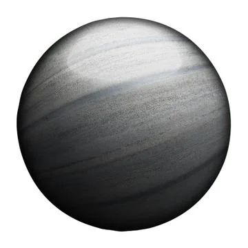 Old gray and rust metallic ball. Stock Illustration