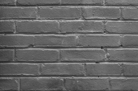 Old gray painted brick wall background Stock Photos
