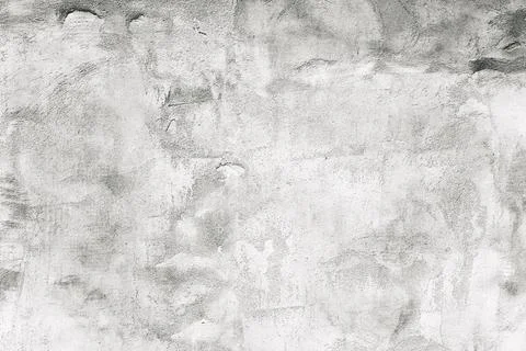 Old gray plaster-like distressed texture surface Stock Photos